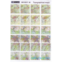 DAN models  35217 ATO(anti-terroristic operation) topographic maps, East Ukraine 2015