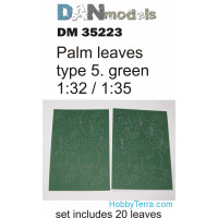 Palm leaves type #5, Green