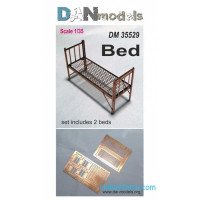 Military bed, 2 pcs