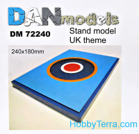 DAN models  72240 Display stand. United Kingdom theme, 180x240mm