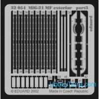 Eduard  EDBIG-3219 Photo-etched set BIG-ED 1/32 MIG-21MF, for Trumpeter kit