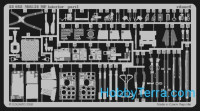 Eduard  EDBIG-3219 Photo-etched set BIG-ED 1/32 MIG-21MF, for Trumpeter kit