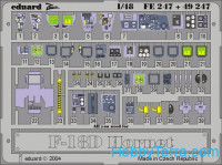 Eduard  4825 Photo-etched set BIG-ED 1/48 F-18D Hornet, for Hasegawa kit