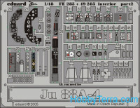 Eduard  4833 Photo-etched set BIG-ED 1/48 Ju 88A-4, for Dragon kit