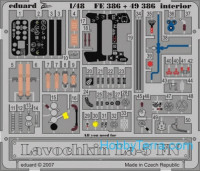 Eduard  BIG4892 Photo-etched set BIG-ED 1/48 La-5FN, for Zvezda kit