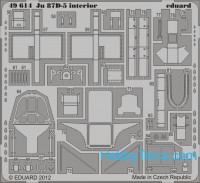 Eduard  BIG4979 Photo-etched set BIG-ED 1/48 Ju 87D-5, for Italeri kit