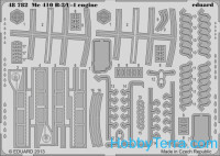 Eduard  4992 Photo-etched set BIG-ED 1/48 Me 410, for Meng kit