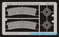 Eduard  7206 Photo-etched set BIG-ED 1/72 F-4J Phantom  II, for Hasegawa kit