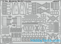 Eduard  7297 Photoetched set BIG-ED 1/72 Blenheim Mk.IVF