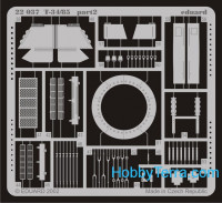 Eduard  22037 Photo-etched set 1/72 T-34/85, for Revell kit