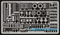 Photo-etched set 1/72 M-1A1/A2 Abrams, for Dragon kit