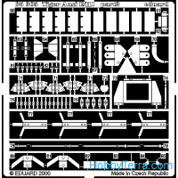 Photo-etched set 1/35 Tiger I Ausf.E/H, for Italeri kit