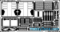 Eduard  35305 Photo-etched set 1/35 Tiger I Ausf.E/H, for Italeri kit