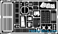 Eduard  35329 Photo-etched set 1/35 T-72M2 with ERA, for Dragon kit