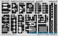 Eduard  35417 Photo-etched set 1/35 Sdkfz.2 Kettenkrad, for Dragon kit