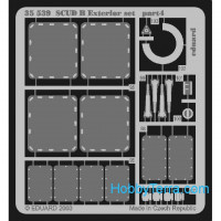 Eduard  35539 Photo-etched set 1/35 SCUD B exterior, for Dragon kit