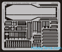 Eduard  36034 Photo-etched set 1/35 M-3 Grant exterior, for Academy kit