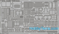 Photo-etched set 1/35 Canadian AVGP Grizzly, for Trumpeter kit