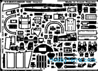 Photo-etched set 1/48 Bucaneer Interrior, for Airfx kit