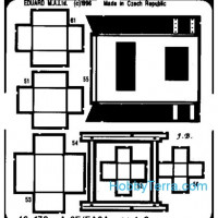 Eduard  48172 Photo-etched set 1/48 A-6E/EA-6A Intruder, for Monogram/Revell kit