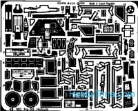 Photo-etched set 1/48 Ka-50 Hokum, for Italeri kit