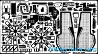 Photo-etched set 1/48 BAC Lightning F-2/6, for Airfix kit