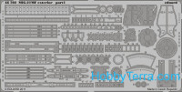 Photo-etched set 1/48 MiG-21MF exterior, for Eduard kit