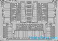 Photo-etched set 1/48 Fw 189 landing flaps, for GWH kit