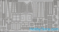Photo-etched set 1/48 A-6 undercarriage, for KIN kit