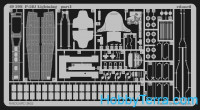 Eduard  49208 Photo-etched set 1/48 P-38J color, for Hasegawa kit