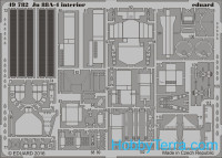 Eduard  49782 Photo-etched set 1/48 for Ju 88A-4 interior, for ICM kit