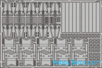 Photo-etched set 1/72 I-53 Kaiten, for Lindberg kit