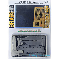 Brassin 1/48 F-104 pylons