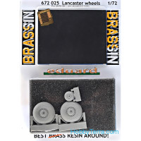 Brassin Wheels set 1/72 for Lancaster