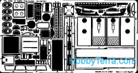 Photo-etched set 1/72 C-130H exterior, for AMT/ERTL /ESCI kit