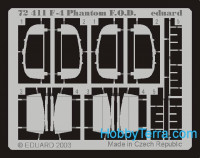 Photo-etched set 1/72 F-4 Phantom F.O.D., for Hasegawa kit