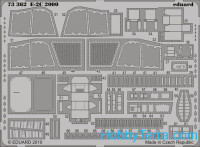 Photo-etched set 1/72 E-2C 2000 S.A, for Hasegawa kit