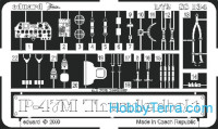 Photo-etched set 1/72 P-47M, for Revell kit