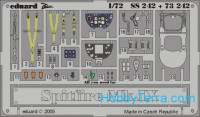 Photo-etched set 1/72 Spitfire Mk.IX, for Hasegawa kit