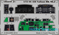 Photo-etched set 1/72 Valiant BK.MK.I Color, for Airfix kit