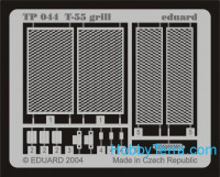 Photo-etched set 1/35 T-55 grill, for Tamiya kit