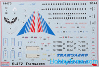 Eastern Express  14470 B 732, Transaero airliner