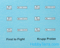 First To Fight  051 Krupp Protze Kfz.69 German truck (Snap fit)