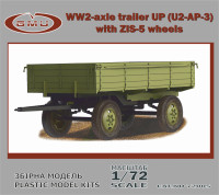 2-axle trailer UP (U2-AP-3) with ZIS-5 wheels