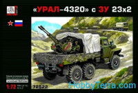 URAL-4320 with 23 mm gun ZU-23-2