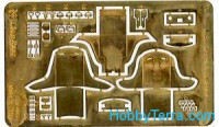 Photo-etched set 1/48 WWII US Seats & Buckles, Part I