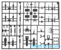 Hasegawa  36009 Pilot Figures And Equipment - WWII Luftwaffe Set