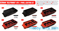 Hataka  AS35 Set of paints. German "Red Primer" AFV | panel lighting set, 6 pcs