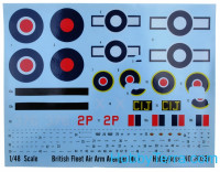 Hobby Boss  80331 British Fleet Air Arm Avenger Mk 1