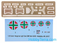 Hobby Boss  82477 Hungarian light tank 38M Toldi I(A20)